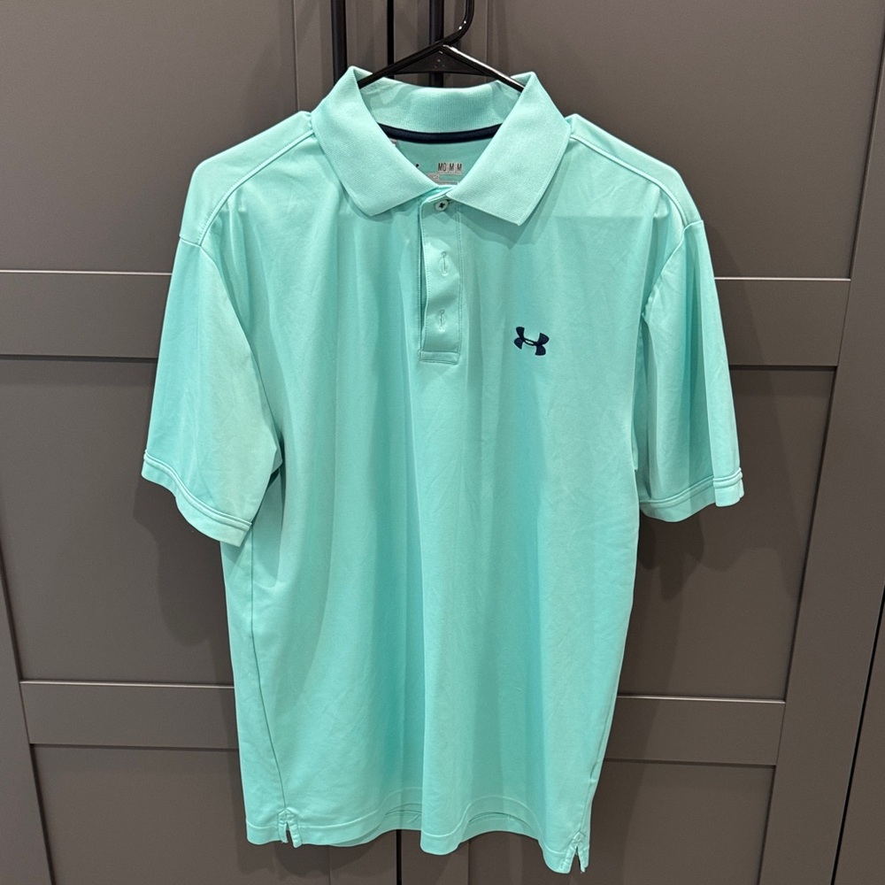 Under Armour Men's Aqua Polo Shirt